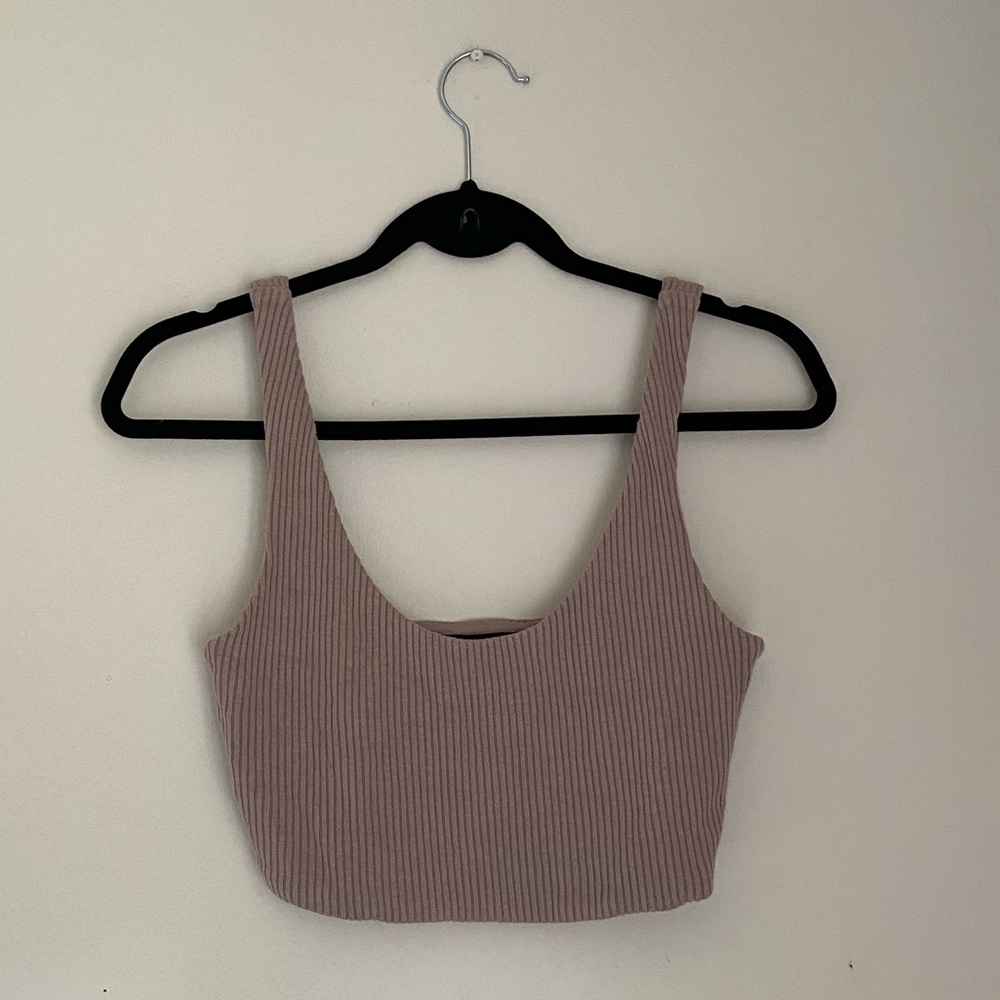 3️⃣/$1️⃣5️⃣ Ribbed Cropped Tank Top